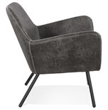 Fauteuil LUFT Donkergrijs