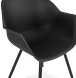 Design Stoel STILETO Zwart