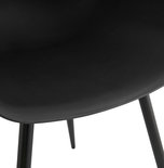 Design Stoel STILETO Zwart
