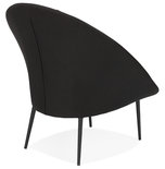 Design Stoel PARABOL Zwart-Zwart
