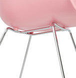 Design Stoel TESTA Roze