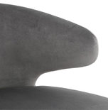 Fauteuil MELICK Grijs-Zwart