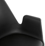 Design Stoel SKANOR Zwart-Naturel