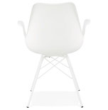 Design Stoel KOKLIKO Wit-Wit