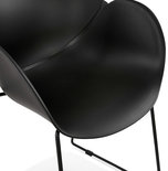 Design Stoel ROXAN Zwart-Zwart