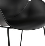 Design Stoel ROXAN Zwart-Zwart