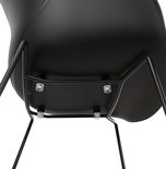 Design Stoel ROXAN Zwart-Zwart