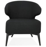 Fauteuil MISSY Zwart-Zwart