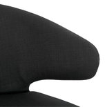 Fauteuil MISSY Zwart-Zwart