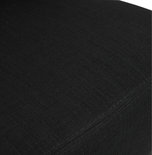 Fauteuil MISSY Zwart-Zwart