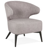 Fauteuil MISSY Grijs-Zwart