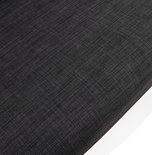Fauteuil KAJOL Zwart-Donkergrijs