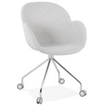 Design Stoel NESLY Lichtgrijs