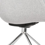 Design Stoel NESLY Lichtgrijs