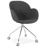 Design Stoel NESLY Donkergrijs