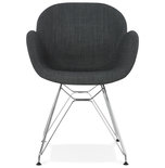 Design Stoel ALIX Donkergrijs