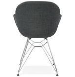 Design Stoel ALIX Donkergrijs