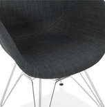 Design Stoel ALIX Donkergrijs
