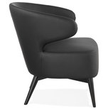 Design Stoel MICHEL Zwart-Zwart