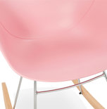 Schommelstoel KNEBEL Roze
