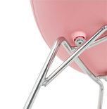 Schommelstoel KNEBEL Roze