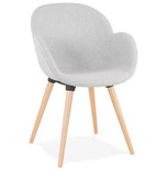Design Stoel SAGU Lichtgrijs