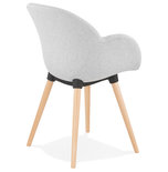 Design Stoel SAGU Lichtgrijs