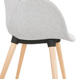 Design Stoel SAGU Lichtgrijs