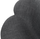 Design Stoel ELEGANS Donkergrijs-Zwart
