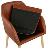 Design Stoel MADOX Bruin