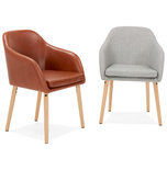 Design Stoel MADOX Bruin