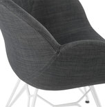 Design Stoel LIDER Donkergrijs