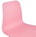 Eetkamerstoel BEE Roze-Zwart