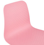 Eetkamerstoel BEE Roze-Wit