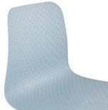 Eetkamerstoel BEE Blauw-Wit