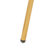 Eetkamerstoel AGATH Blauw-Goud