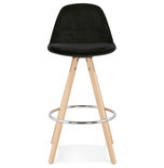 Barkruk FRANKY MINI 65 Zwart-Naturel