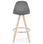 Barkruk FRANKY MINI 65 Grijs-Naturel