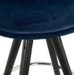 Barkruk FRANKY MINI 65 Blauw-Zwart
