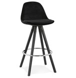 Barkruk FRANKY MINI 65 Zwart-Zwart