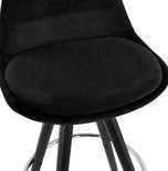 Barkruk FRANKY MINI 65 Zwart-Zwart