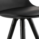 Barkruk SUPRO MINI Zwart-Zwart
