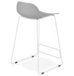 Barkruk SLADE MINI Grijs-Wit