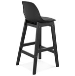 Barkruk TUREL MINI Zwart-Zwart