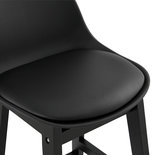 Barkruk TUREL MINI Zwart-Zwart