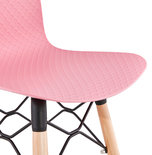 Barkruk DETROIT Roze