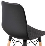 Barkruk DETROIT MINI Zwart