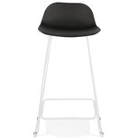 Barkruk SLADE Zwart-Wit