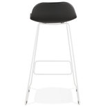 Barkruk SLADE Zwart-Wit