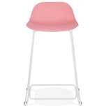 Barkruk SLADE MINI Roze-Wit